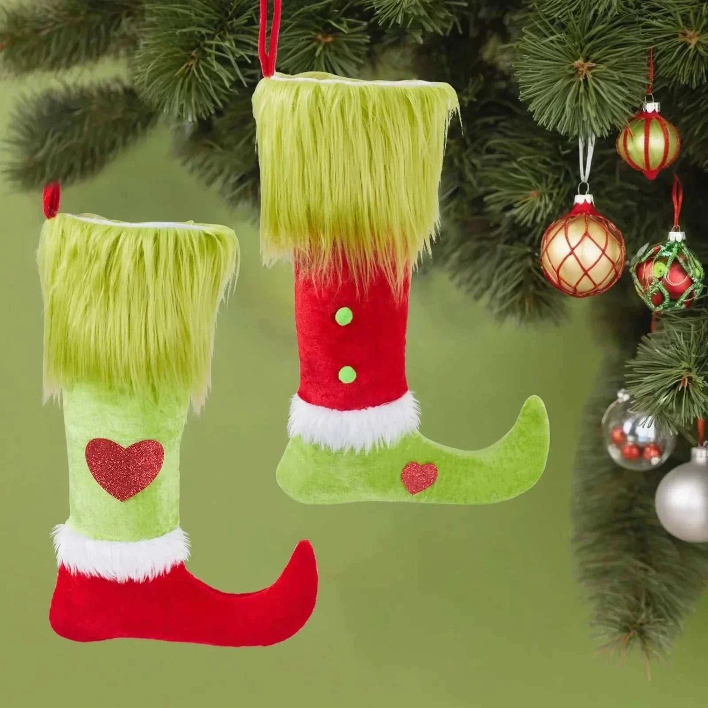 Christmas Socks Candy Bag – Holiday Gift Bag Pendant