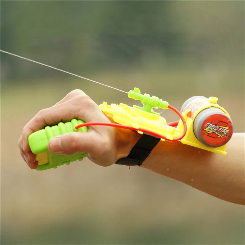 Fun Water Guns Toys Wrist Hand-held Squirt Water Gun Summer Beach Play Water Spray Fighting Game Blaster Watergun Children Gifts