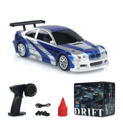 2.4G RC Drift Car 1:43 Scale – 4WD High-Speed Remote Control Racing Car for Kids & Adults