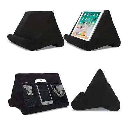 Tablet Pillow Stand: Multi-Function Cushion Holder for iPad, Mobile Phones, & Laptops – Perfect for Bed & Desk