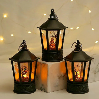 LED Santa & Elk Lantern Wind Light: Festive Christmas Decoration for Home, Navidad 2025 New Year Gifts & Holiday Supplies