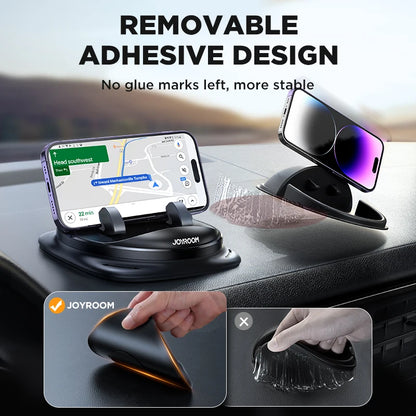 Dashboard Car Phone Holder – Universal Reusable Silicone Phone Mount with Anti-Slip Pad for Secure & Convenient In-Car Use  Optimized