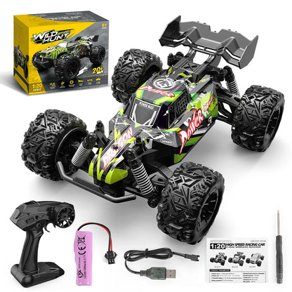 1:20 Off-Road RC Car – High-Speed 2.4G Remote Control Monster Truck for Kids