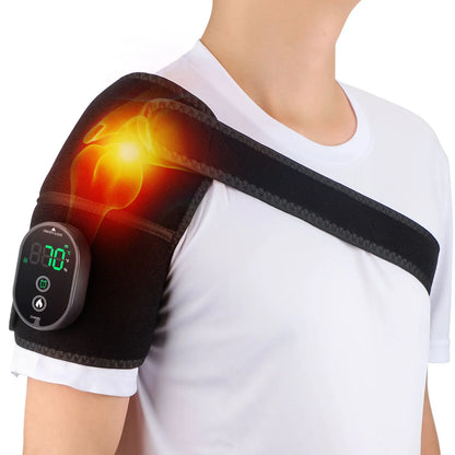 GlowUK™ Electric Portable Neck and Shoulder Massager with Heating