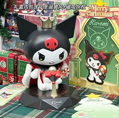 Kuromi Vibes: Stylish Bluetooth Speaker & Figurine Combo