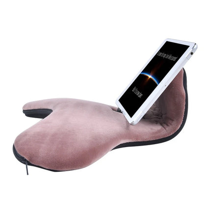 Desktop Tablet & Phone Stand Pillow Rest – Lazy Person Bracket for Book Reading, Relaxing, and Hands-Free Viewing