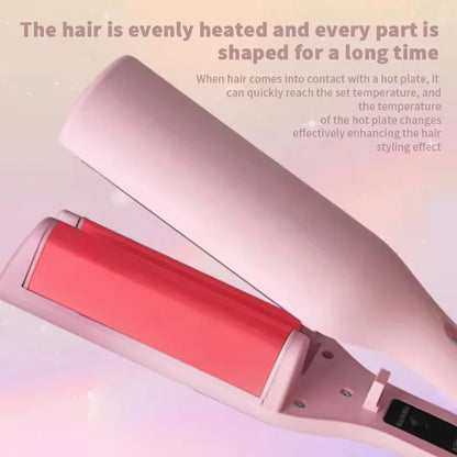 2024 Portable Mini Curling Wand: Negative Ion Wave Hair Styler, Fast-Heating Egg Roll Curling Machine for Travel & Home Use