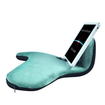 Desktop Tablet & Phone Stand Pillow Rest – Lazy Person Bracket for Book Reading, Relaxing, and Hands-Free Viewing