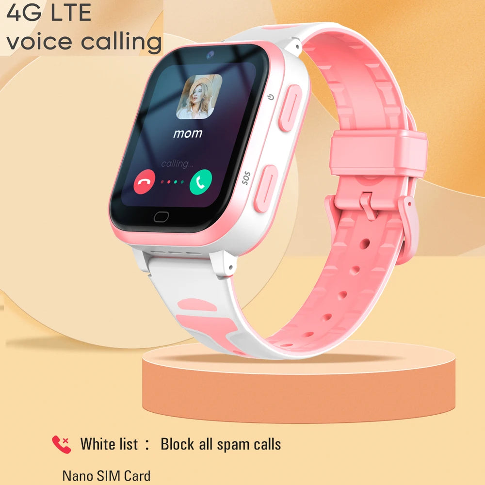 4G Kids Smart Watch ROM 8GB Video Call Phone Watch Call Back Monitor Alarm Clock Phone Android Watch Children Smartwatch.