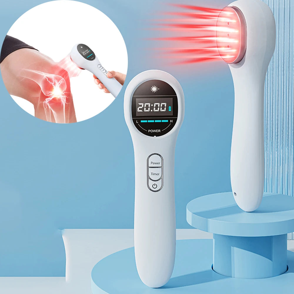 GlowUK™  Infrared Red Light Therapy Device: Low-Frequency Massager for Comfort and Relaxation