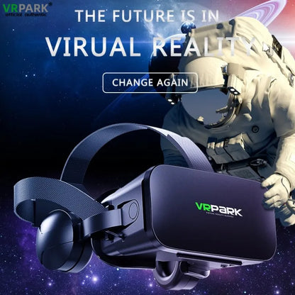 Original J20 4K Virtual Reality Glasses – 3D VR Headset for iOS & Android Phones, Google Cardboard, Max 6.7" Screen  Optimized