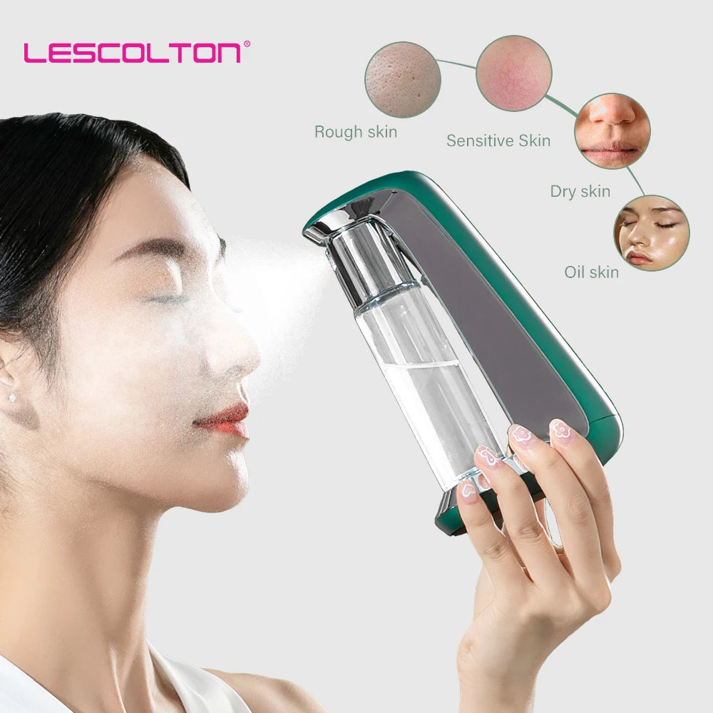 Portable Airbrush Compressor Facial Nano Mist Sprayer Water Oxygen Injector Mini Air Brush Compressor Makeup Paint Art Spray Gun