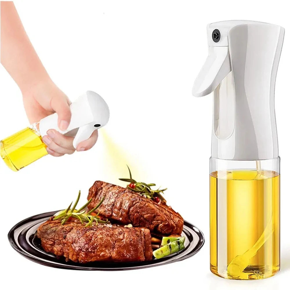 200ml 300ml Oil Spray Bottle Kitchen Cooking Olive Oil Dispenser Camping BBQ Baking Vinegar Soy Sauce Sprayer Containers