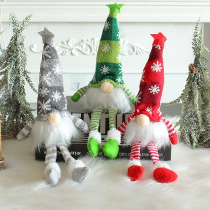 Glowing Gnome Christmas Doll – 6 Styles of Festive Faceless Gnome Decor, Perfect for Holiday Gifts & Home Decoration