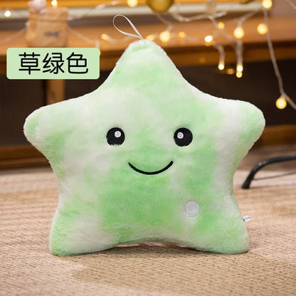 LED Glowing Star Plush Toy: Soft Stuffed Pillow Doll with Lights for Kids’ Gifts & Home Décor