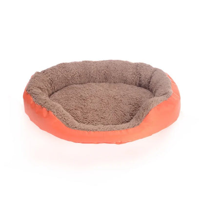 Pet Large Dog Bed Warm House Candy-colored Square Nest Pet Kennel For Small Medium Large Dogs Cat Puppy Plus Size Dog Baskets