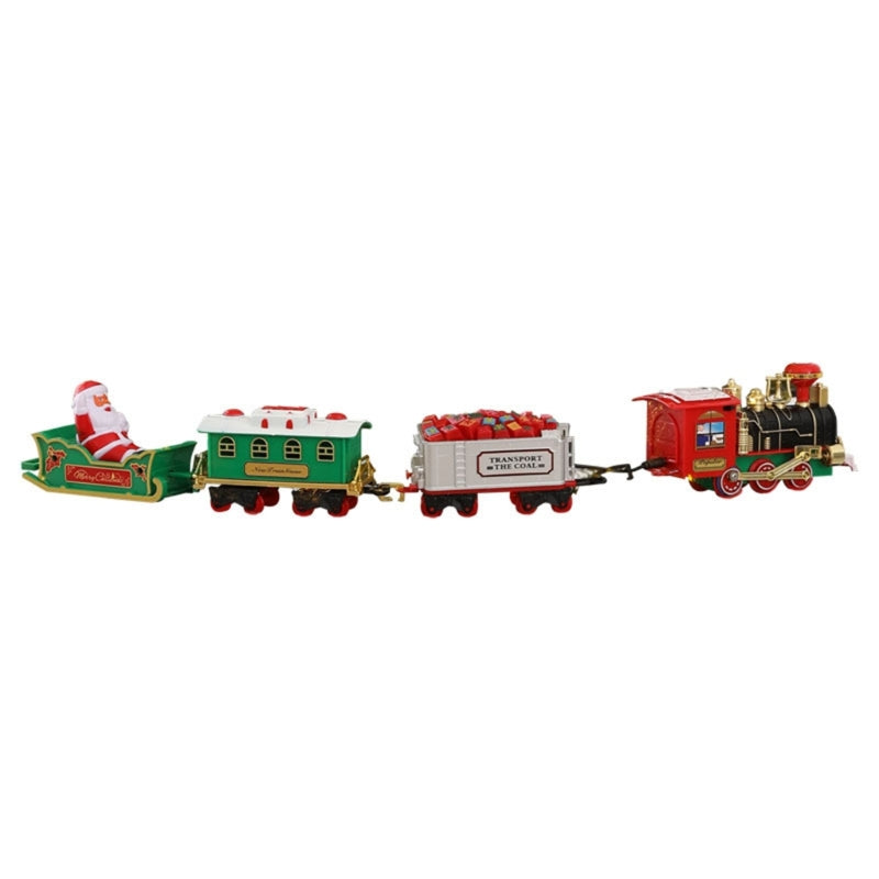 Christmas Electric Train Toy – Festive Train Set for Tree Decor & Holiday Scenes, Perfect Christmas Ornament