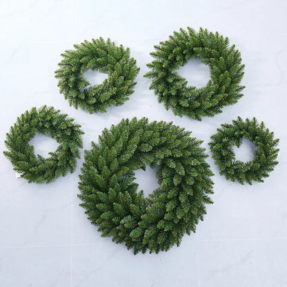 Christmas Rattan Wreath: Decorative Circle for Holiday Cheer, Available in Multiple Sizes (30cm to 60cm)