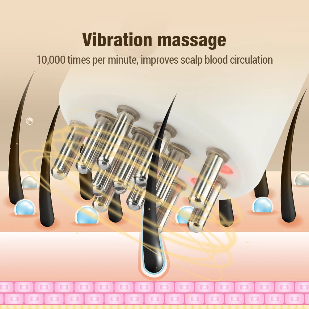 GlowUK™ Electric Vibration Hair Growth Massage Comb