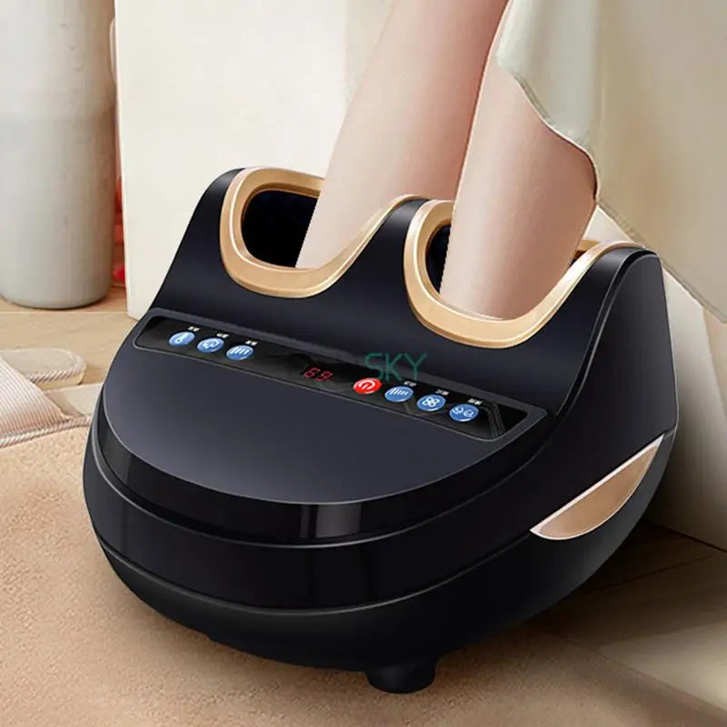 GlowUK™ Electric Foot Massager with Kneading Rollers: Deep Muscle Relaxation & Foot Pain Relief