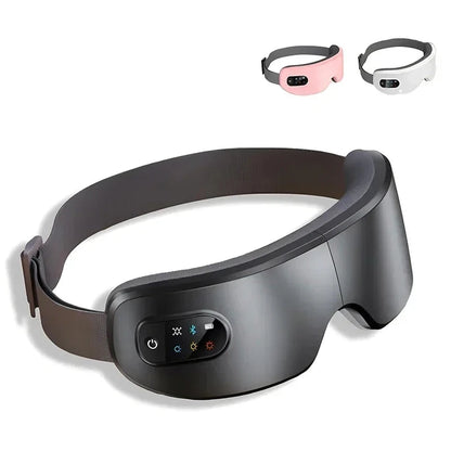 GlowUK™ Smart Eye Massager with Heat, Vibration, and Bluetooth Music | Relaxation for Tired Eyes and Improved Comfort