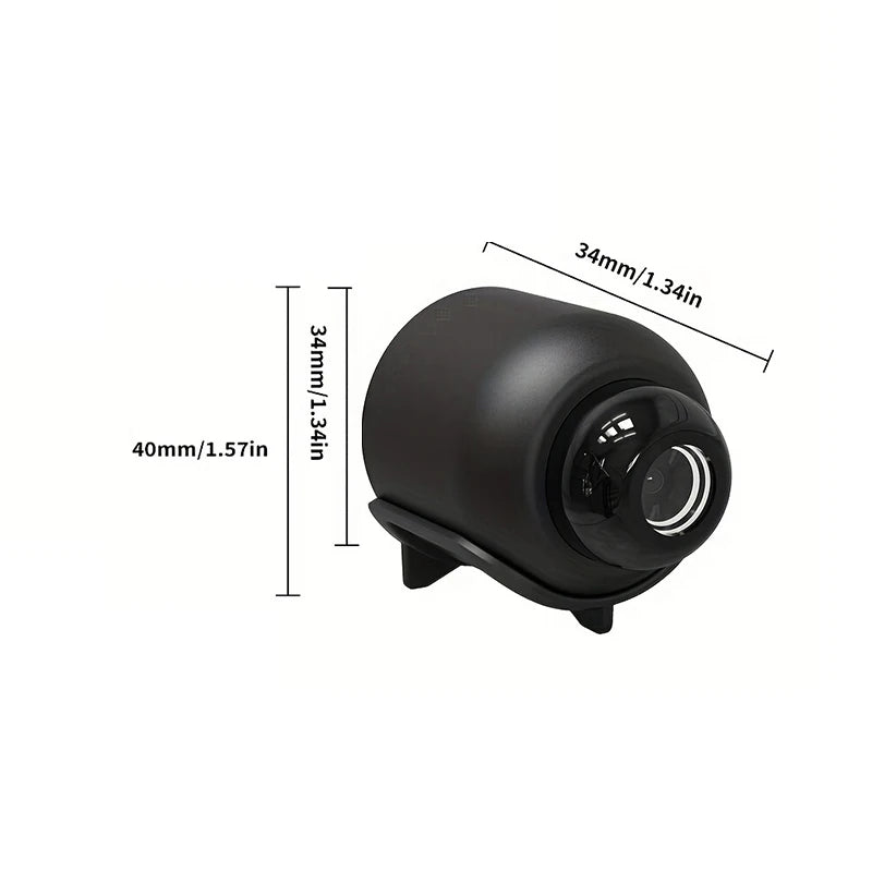 X5 Mini Camera 1080P – Night Vision, Motion Detection, Portable Wireless Surveillance Camera