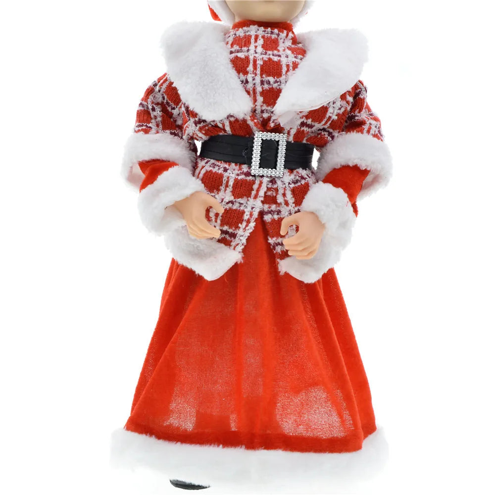 45cm Santa Claus Doll Christmas Decoration – Festive Ornament for Home, Tree & Holiday Gifting