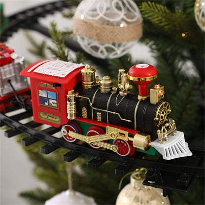 Christmas Electric Train Toy – Festive Train Set for Tree Decor & Holiday Scenes, Perfect Christmas Ornament