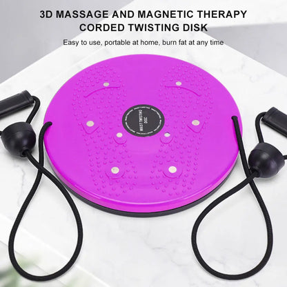 Magnetic Waist Twisting Disc: Fitness Balance Board & Weight Loss Trainer for Core Strength and Massage