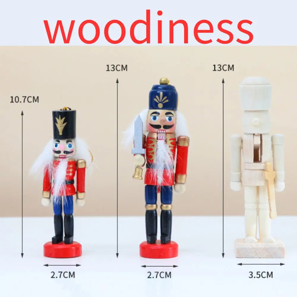 2024 Nutcracker Miniatures – Pink Series Nutcracker Puppet Ornaments for Desktop Décor, Christmas Soldiers & Band Dolls