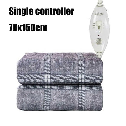 UK Smart Electric Heated Blanket: Winter Heating Blanket with Adjustable Temperature & Timer, Heated Carpet Mat