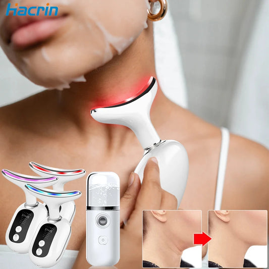 GlowUK™ Facial & Neck Massager – Advanced Anti-Aging Tool for a Youthful Glow