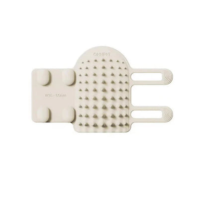 Pet Cat Hair Removal Massage Comb: Self-Cleaning Wall Corner Cat Scratcher Brush for Grooming