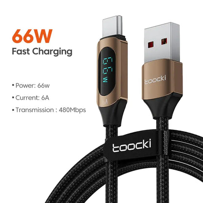 Gadget Kingdom™ 100W PD Fast Charging Cable - High-Speed USB-C to USB-C Cable for Fast Charging and Data Transfer - UK Quality