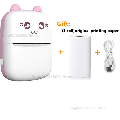 Cat Shape Mini Printer