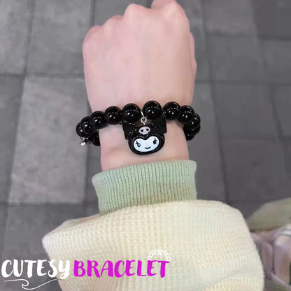 Cutesy Bracelet- Kuromi & Cinnamoroll